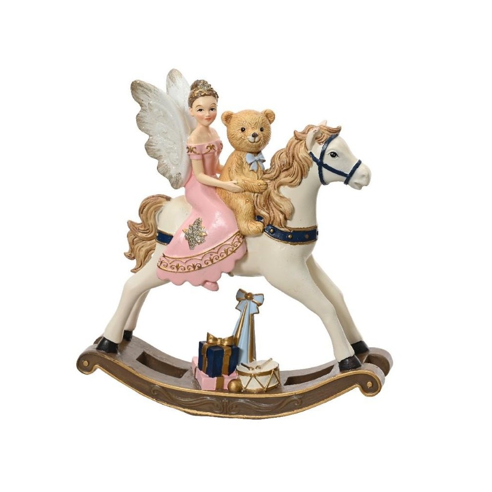 CAVALLO DONDOLO PERSONAGGI H.20CM.